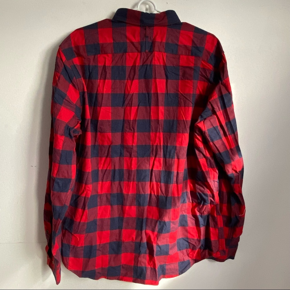 Banana republic button Luxe Cotton  down men's XL flannel shirt - Picture 5 of 8
